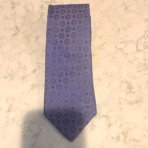 Hugo boss men's blue silkl tie